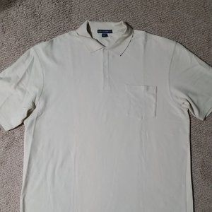 Port Authority Tan golf polo shirt